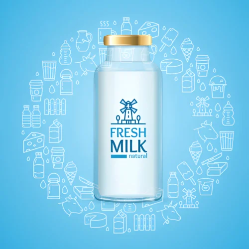 Milk Bottle - 1L