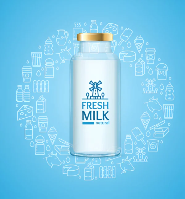 Milk Bottle - 1L